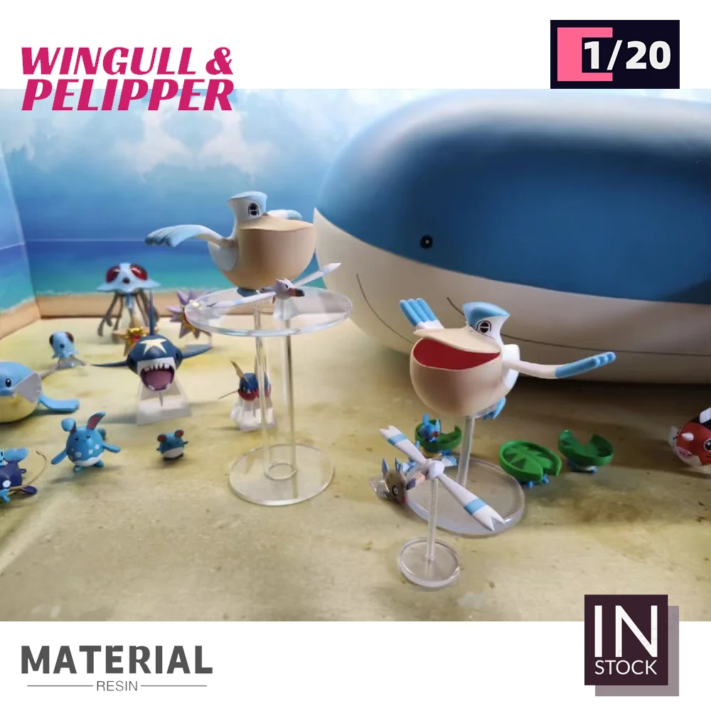 [IN STOCK] 1/20 Scale World Figure [55 STUDIO] - Wingull & Pelipper