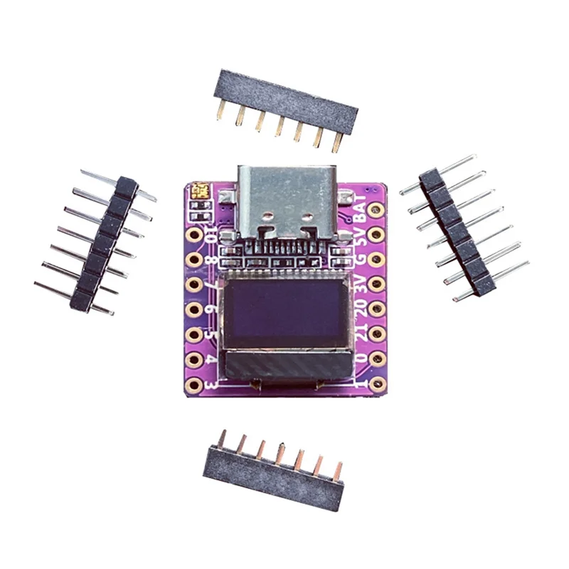 ESP32 C3 Development Board with 0.42 Inch LCD Display WiFi Bluetooth Low Energy for Arduino Micropython