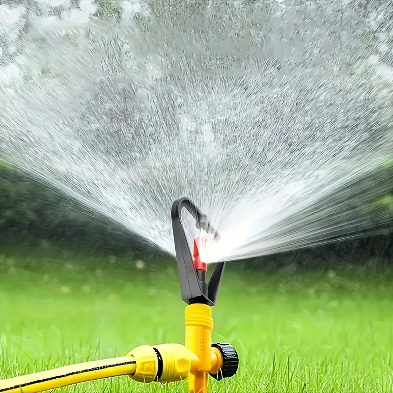 360 Degree Rotating Sprinkler Lawn Spray Head Automatic Swing Arm Water Sprayer Garden Farm Irrigation Cooling System