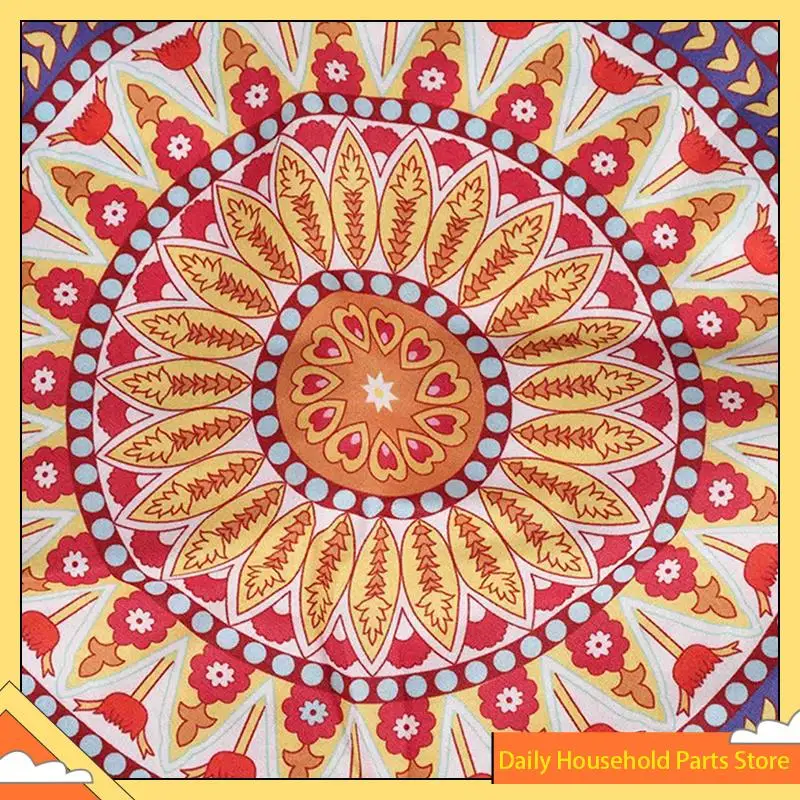6X Indian Mandala Floor Pillows Round Bohemian Cushion Cushions Pillows Cover Case 13 HOT!