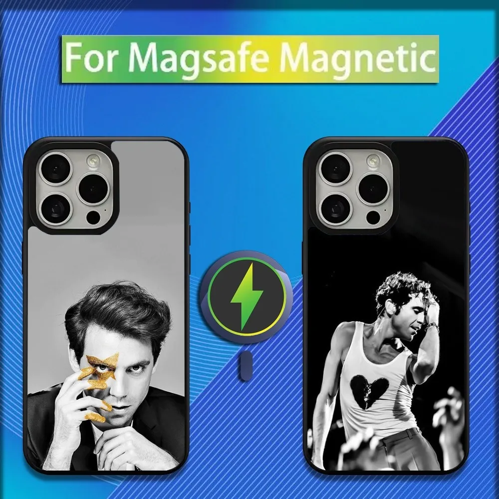 Lebanon Singer M-Mika Phone Case For iPhone 16,15,14,13,12,11,Plus,Pro,Max,Mini Magsafe Magnetic Wireless Charging