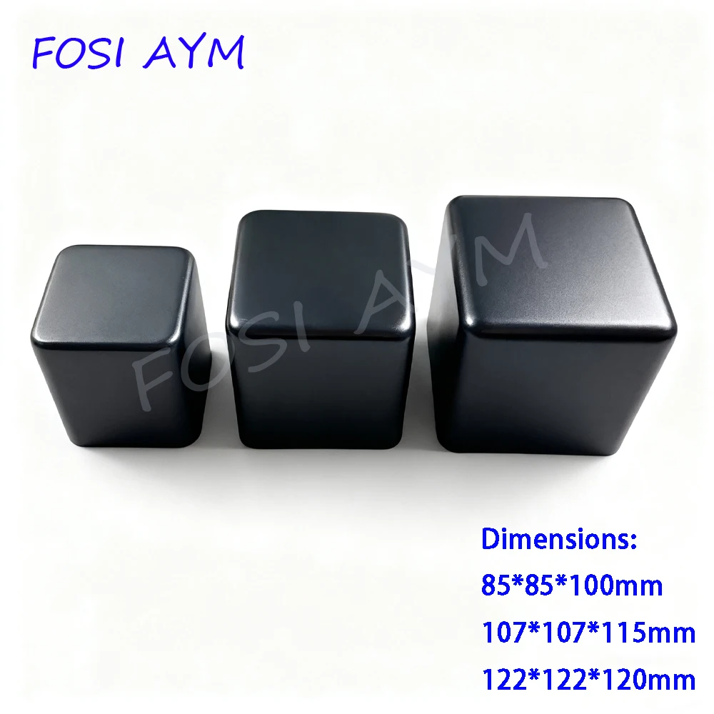107*107*115mm Steel Transformer Protective Cover Vacuum Tube Amplifier Audio Chassis Shell Shielded Cattle Protective Cover DIY