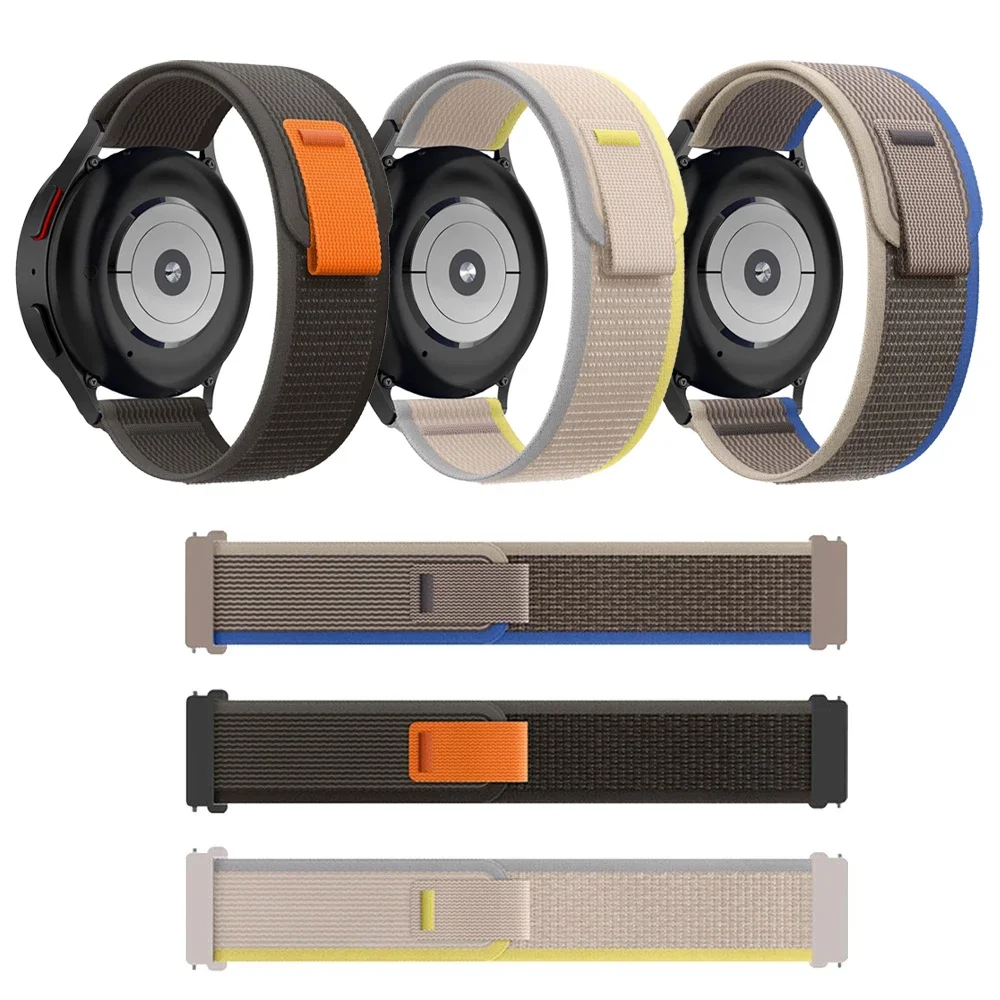 20 มม.22 มม.ห่วงไนลอนสําหรับ Garmin Venu 3/Venu 2 Plus/Sq 2 Band สร้อยข้อมือกีฬาสําหรับ Garmin Forerunner 570/265/255/Vivoactive 6 สาย