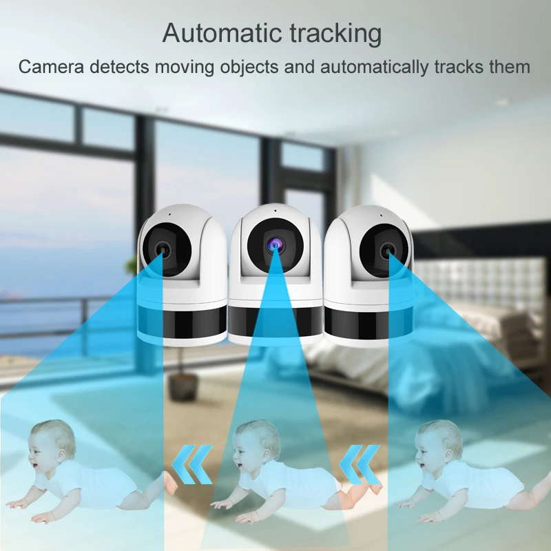 Tuya WiFi Camera 4MP HD Indoor Home Security Babyfoon Tweeweg Voice Intercom Real Time Auto Tracking Smart Life APP Controle