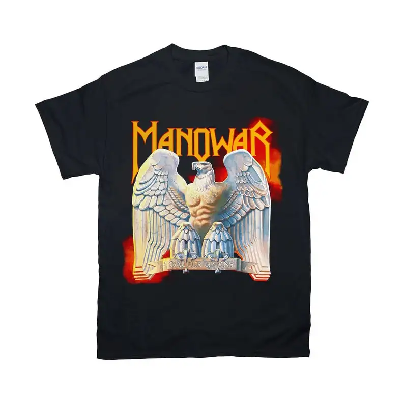 Manowar Battle Hymns T-Shirt (Front & Back Print)