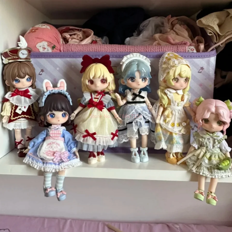 متوفر في المخزون الأصلي Liroro خرافة منزل سلسلة Ob11 1/12 Bjd صندوق أعمى Kawaii أنيمي الشكل الدمى صندوق غامض لعبة عصرية هدية