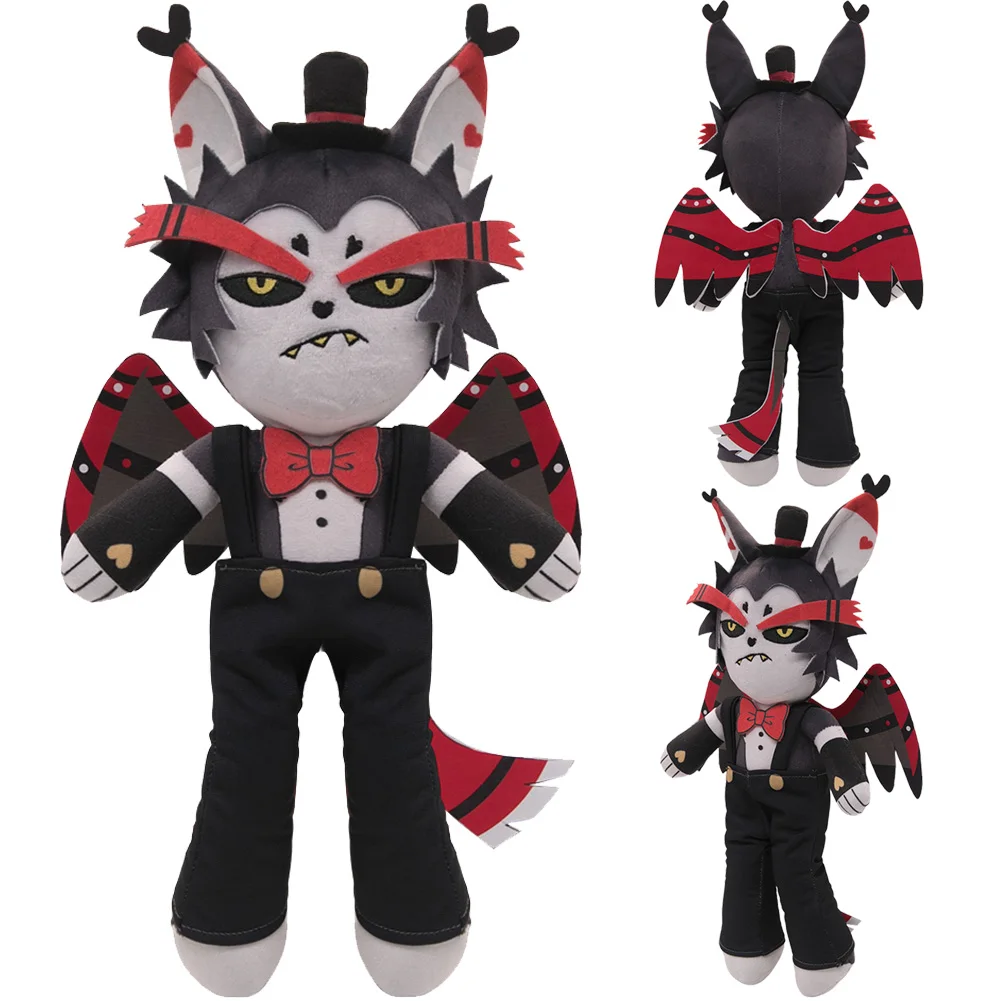 Anime Schale Plüsch Plüschtiere Cartoon Hölle Inn 36cm Figur Requisiten weiches Maskottchen Dekor Kinder Kind Erwachsene Geburtstags geschenke