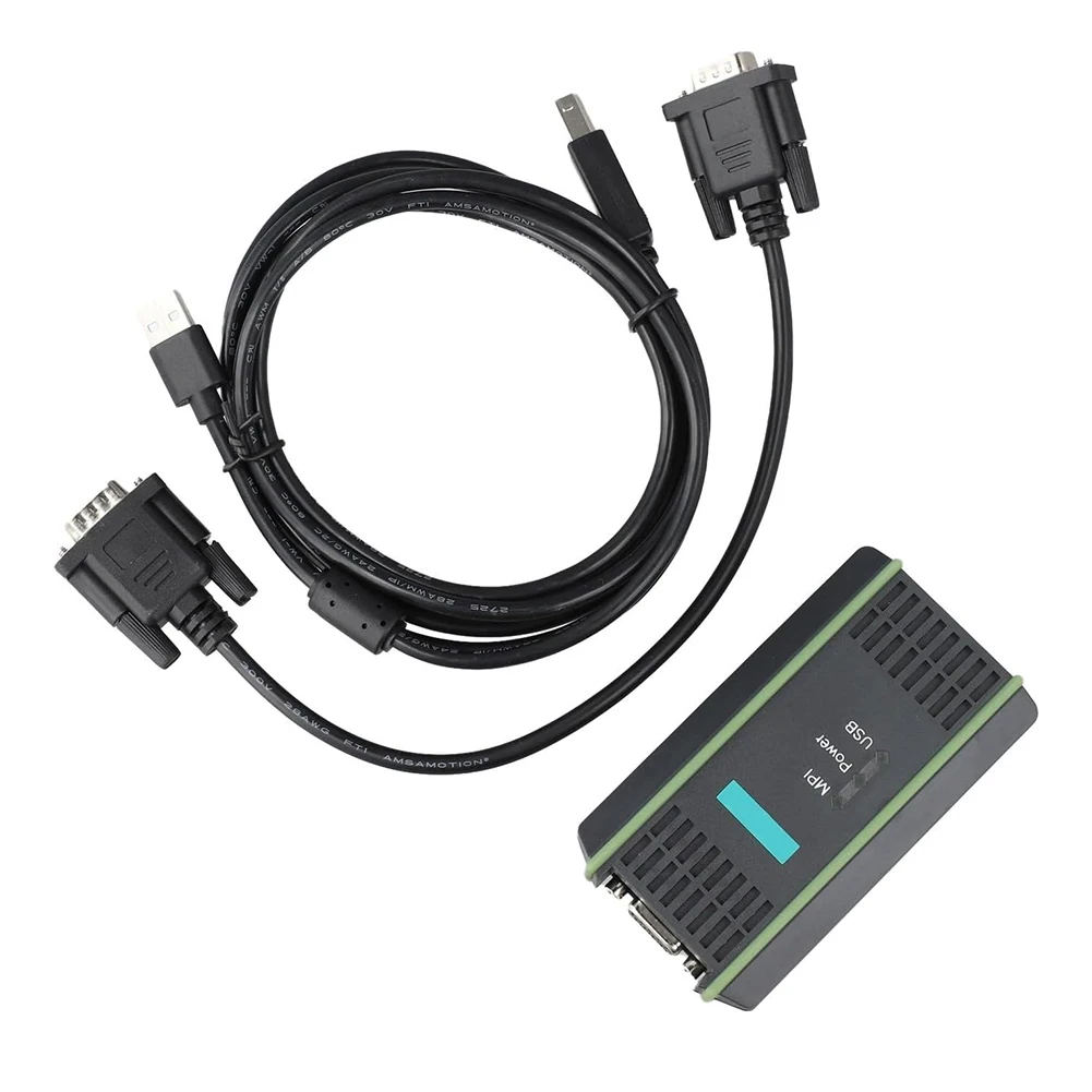 For S7 For PLC USB Adapter 6EFor S7972-0CB20-0XA0 For MPI Cable for PC Connection Compatible with STEP7 MicroWin .0+