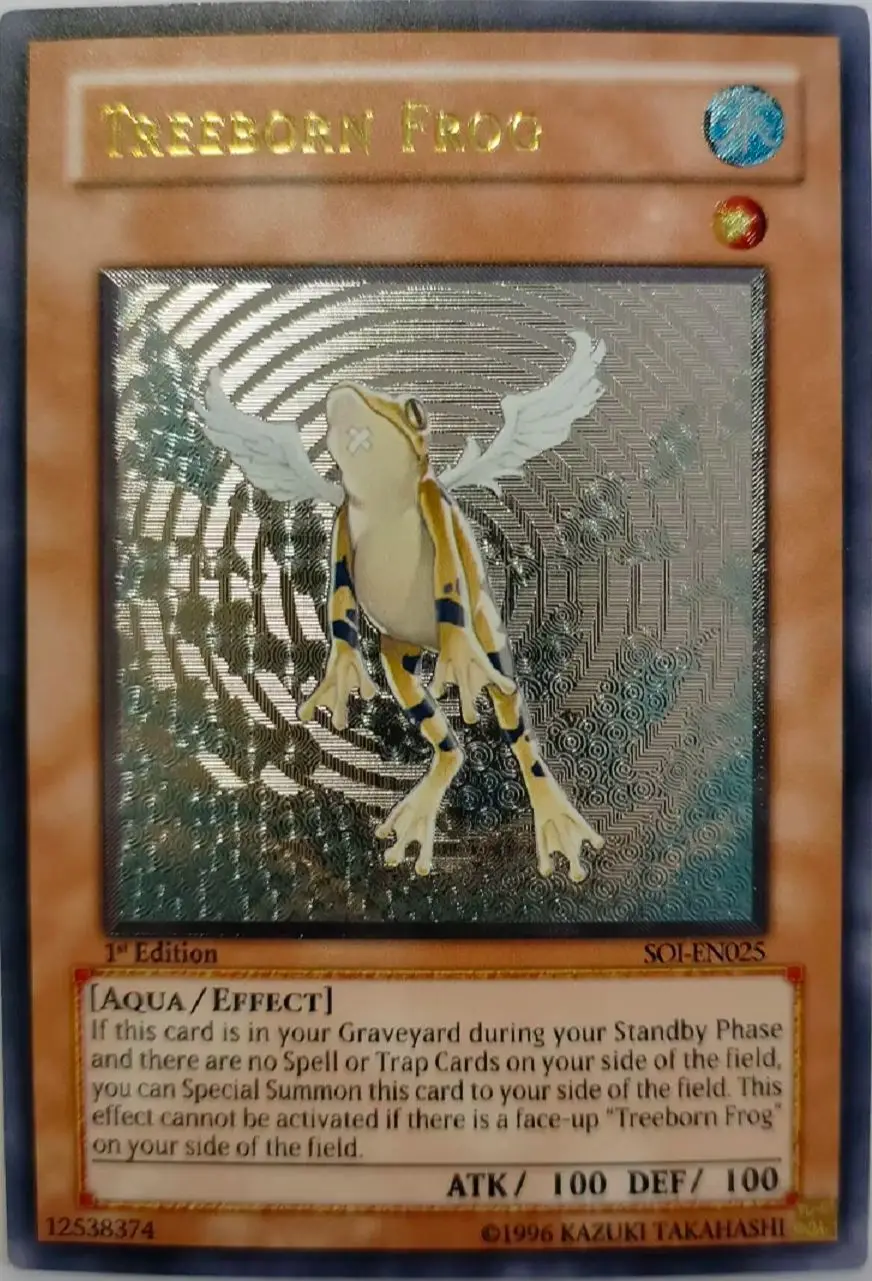 Yu-Gi-Oh TCG Treeborn Frog Collectible Card