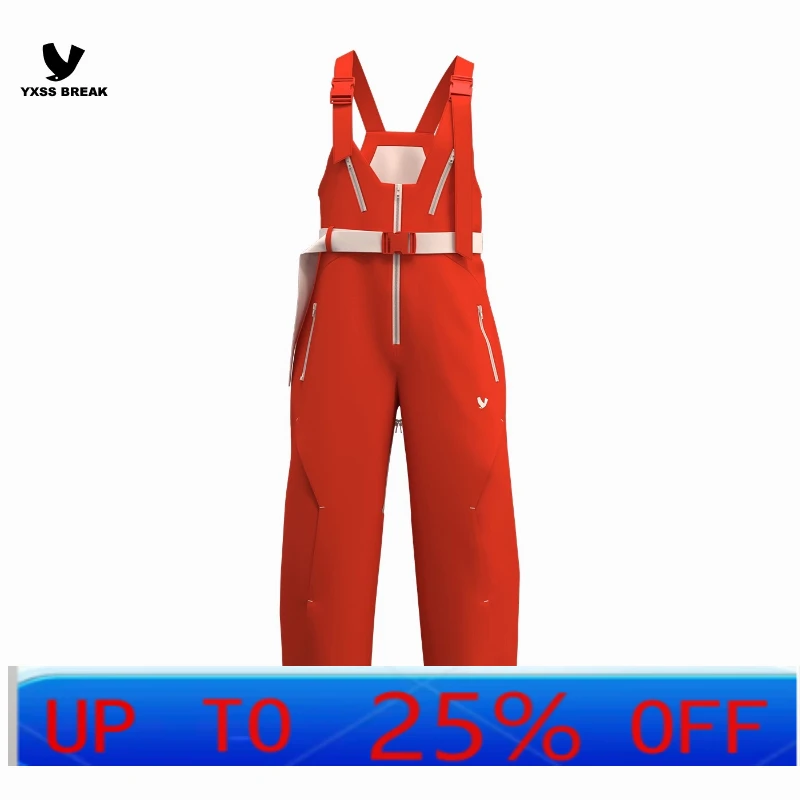 LMM3L الخصر للماء فضفاضة أسود أحمر بيج وزرة التزلج المتخصصة