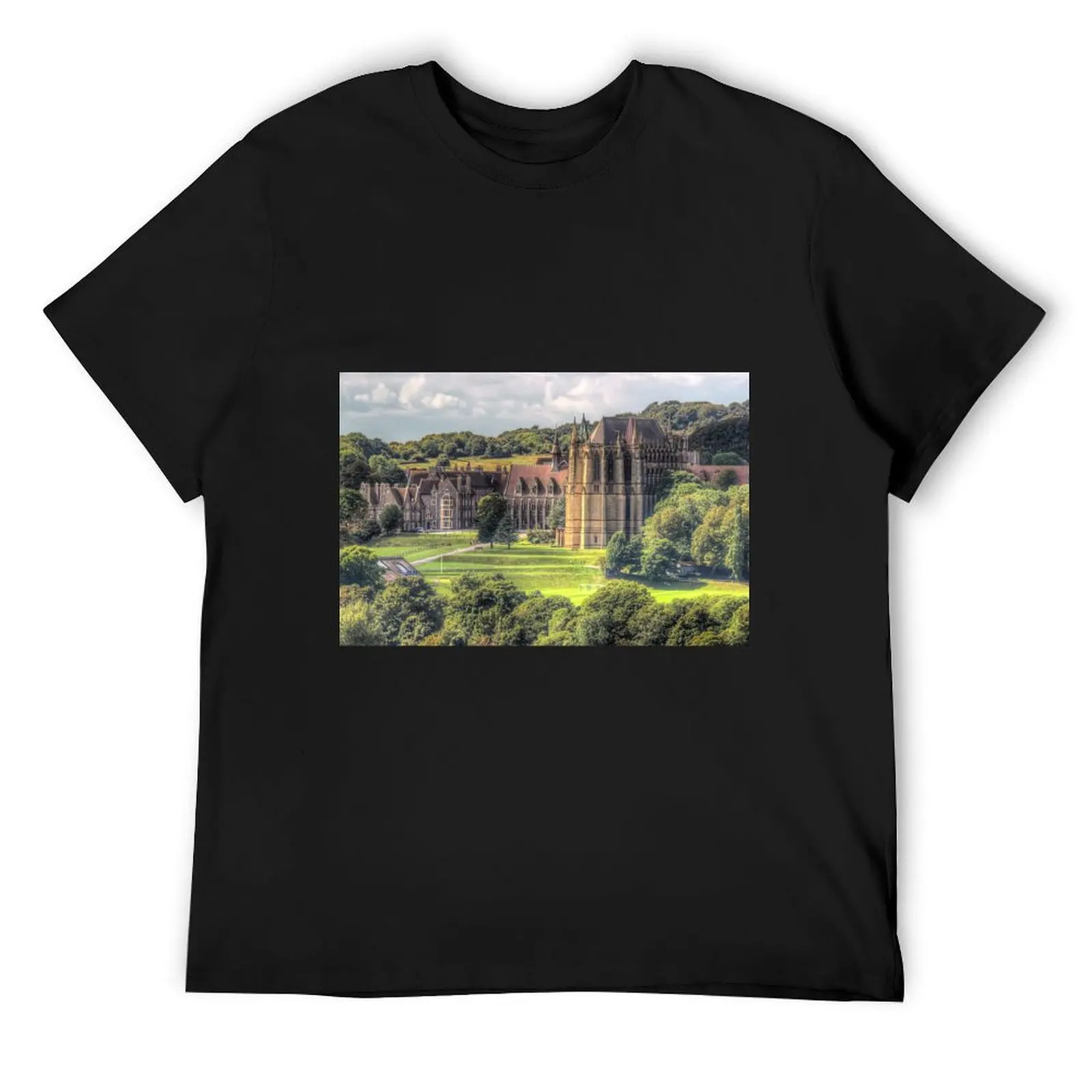 Lancing College Chapel -Shoreham West Sussex - HDR T-Shirt basketball graphic tees shirts graphic tee mens funny t shirts