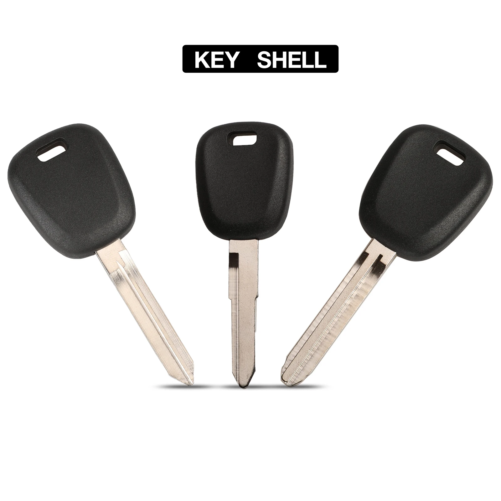 

jingyuqin 10PCS Transponder Car Key Shell Fob For Suzuki Swift Liana Vitara Car Key Case With TOY43/HU133R/NSN14 Blade No Chip