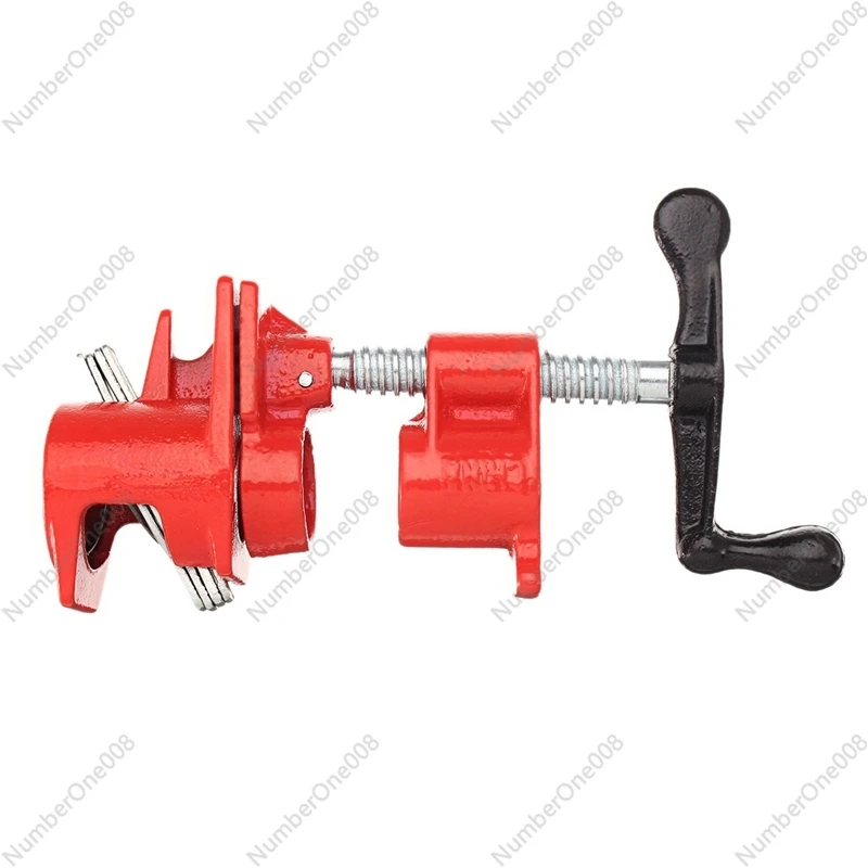 HOT 3/4 Inches Pipe Clamp, Wood Gluing Pipe Clamp Set, Woodworking Cast Iron Clamp For Metalworking, Woodworking And Frame