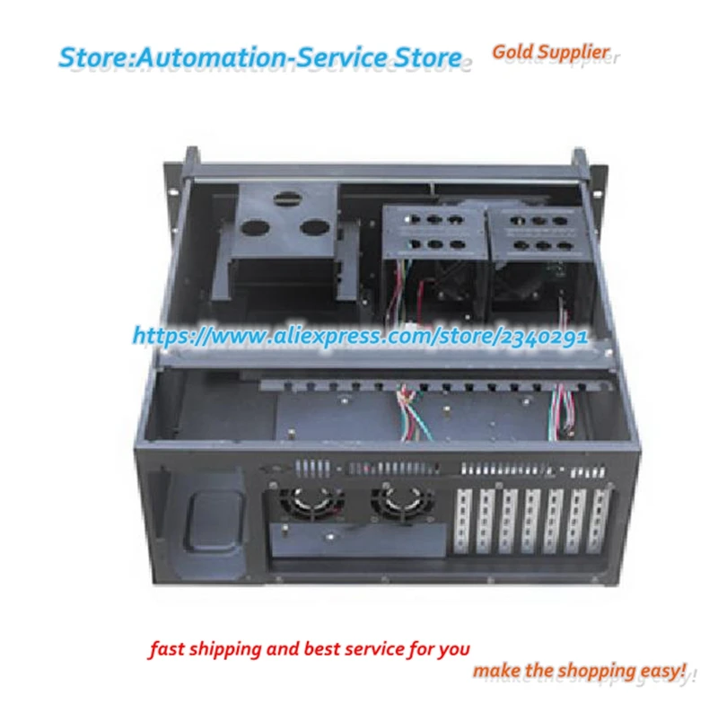 4U4512 Промышленный сервер управления Промышленный корпус Корпус рабочей станции 12-слот расширения жесткого диска