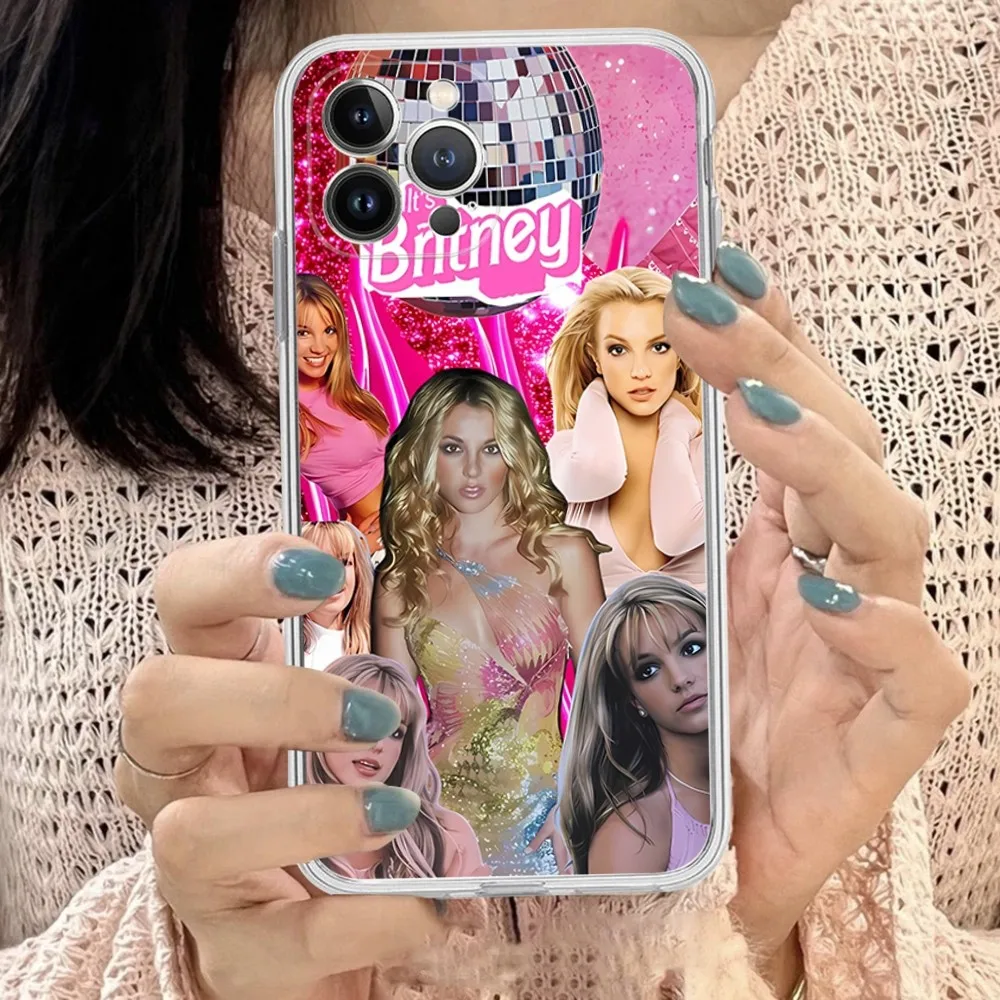 Britney Spears Phone Case Silicone Soft For Iphone 14 13 12 11 Pro Mini XS MAX 8 7 6 Plus X XS XR Cover