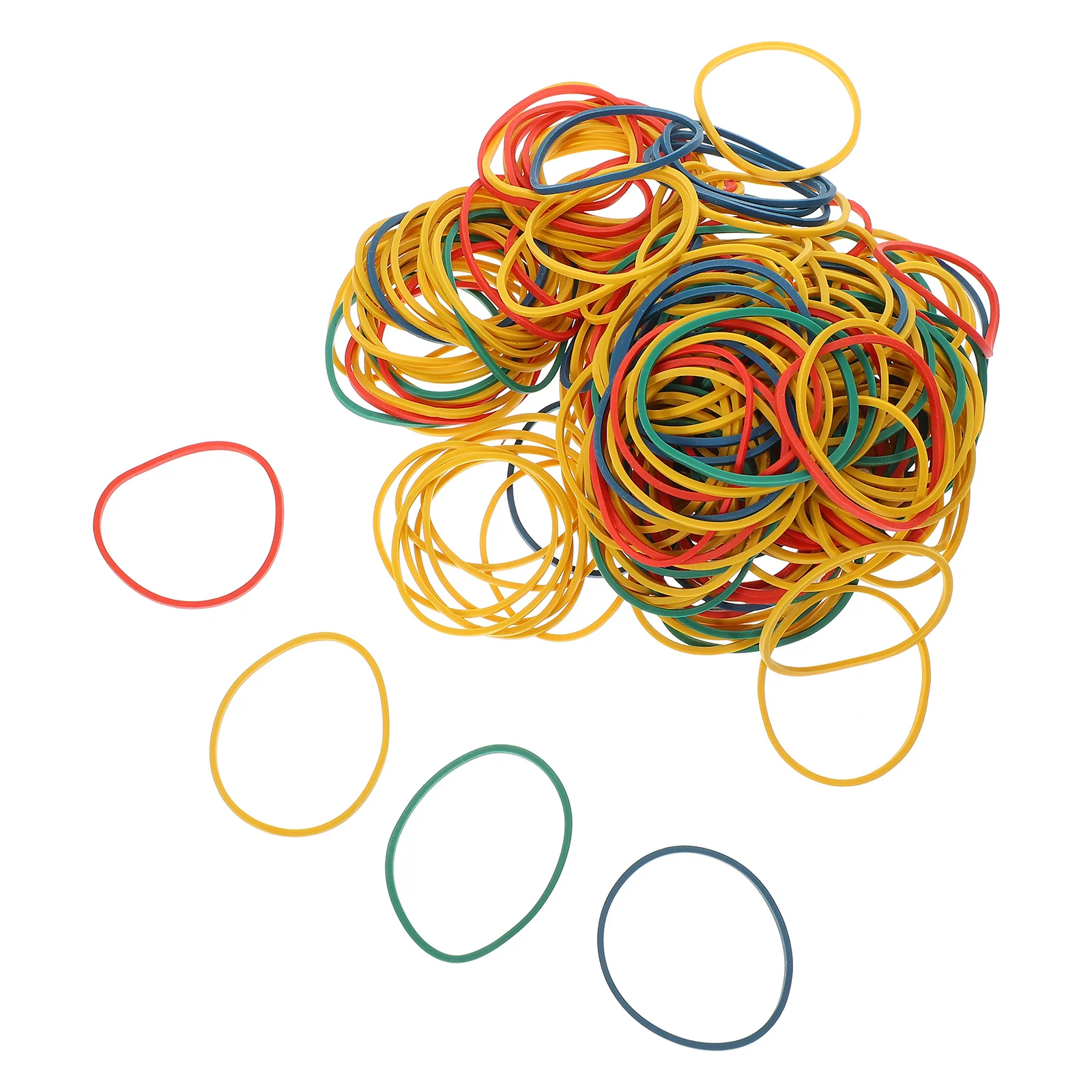 2 صناديق أربطة مطاطية عالية المرونة متعددة الوظائف أربطة ربط ملونة ملحقات المكتب المنزلي حلقات مطاطية ملحقات المنزل #6