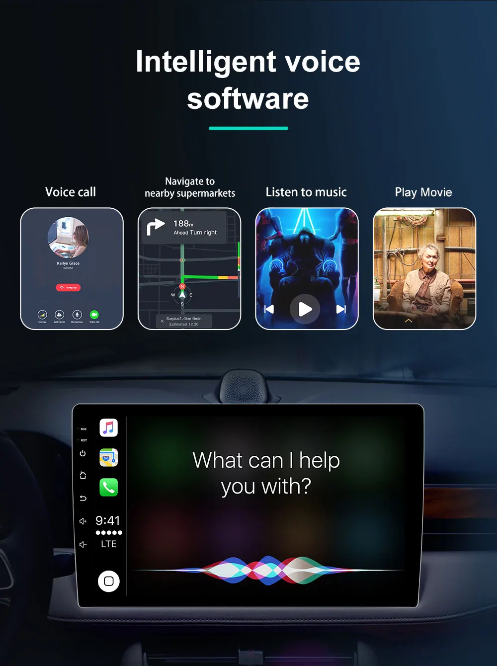 Android Car For GMC Yukon Chevrolet Tahoe Suburban 2008-2012 GPS Navigation Multimedia Player Stereo Head Unit QLED Screen 5G BT