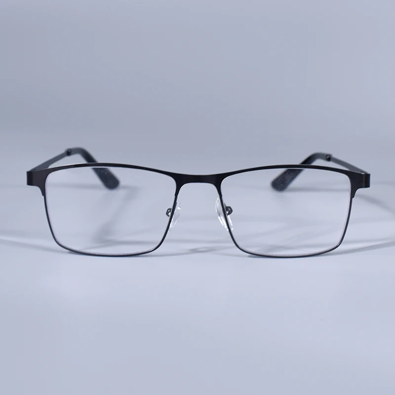 Mai Blume Vollformat Metall Lesebrille Für Männer Oversize Brillen Männer Platz Anti Blaues Licht Brillen + 75 + 125 + 175 – Detail 14