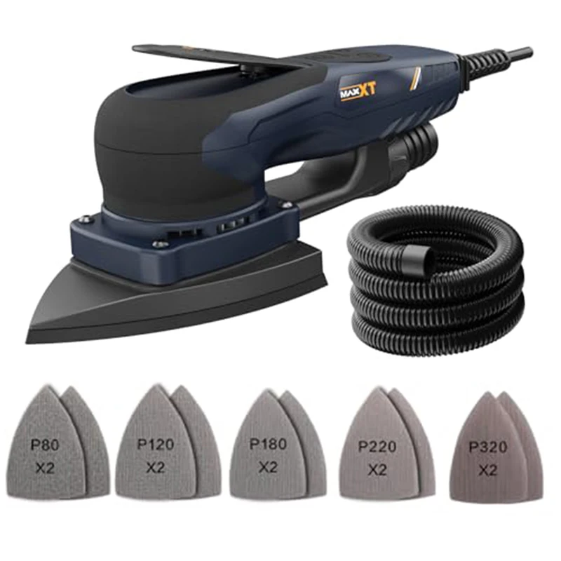 MAXXT Motor Power Detail Sanders Corded Electric Brushless Mouse Sander Woodworking Mini Polishing Machine 350W Car Fine Grinder view 5