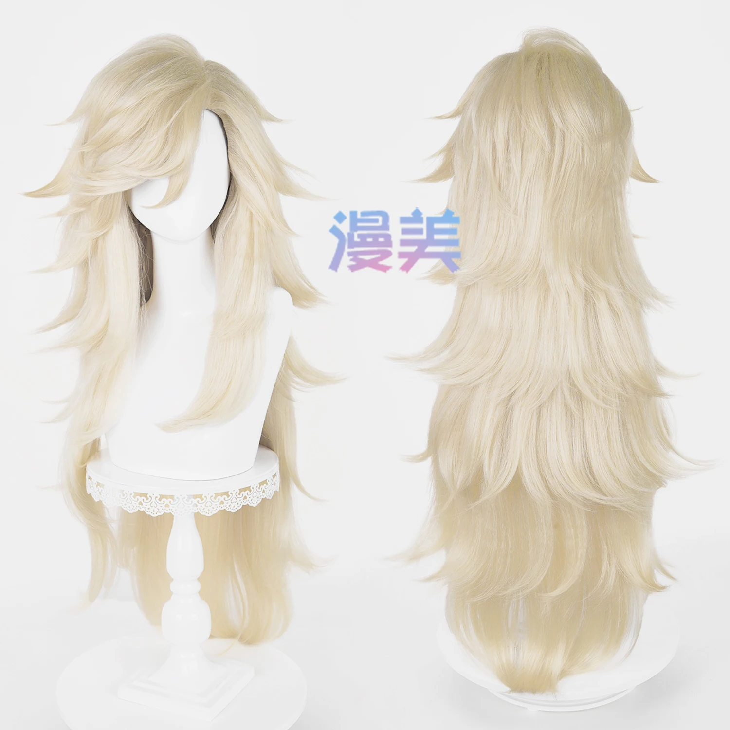 Anime Upper Rank Two Doma Cosplay Perücke Upper Rank Two Dōma Cosplay Haar Für Hallowmas Party Erwachsene Frauen Männer