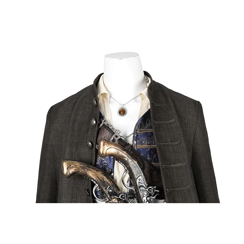 جاك تأثيري حلي رجل جاكي خندق معطف قميص السراويل اكسسوارات الزي مجموعة كاملة والعناصر الفردية تباع ds55656