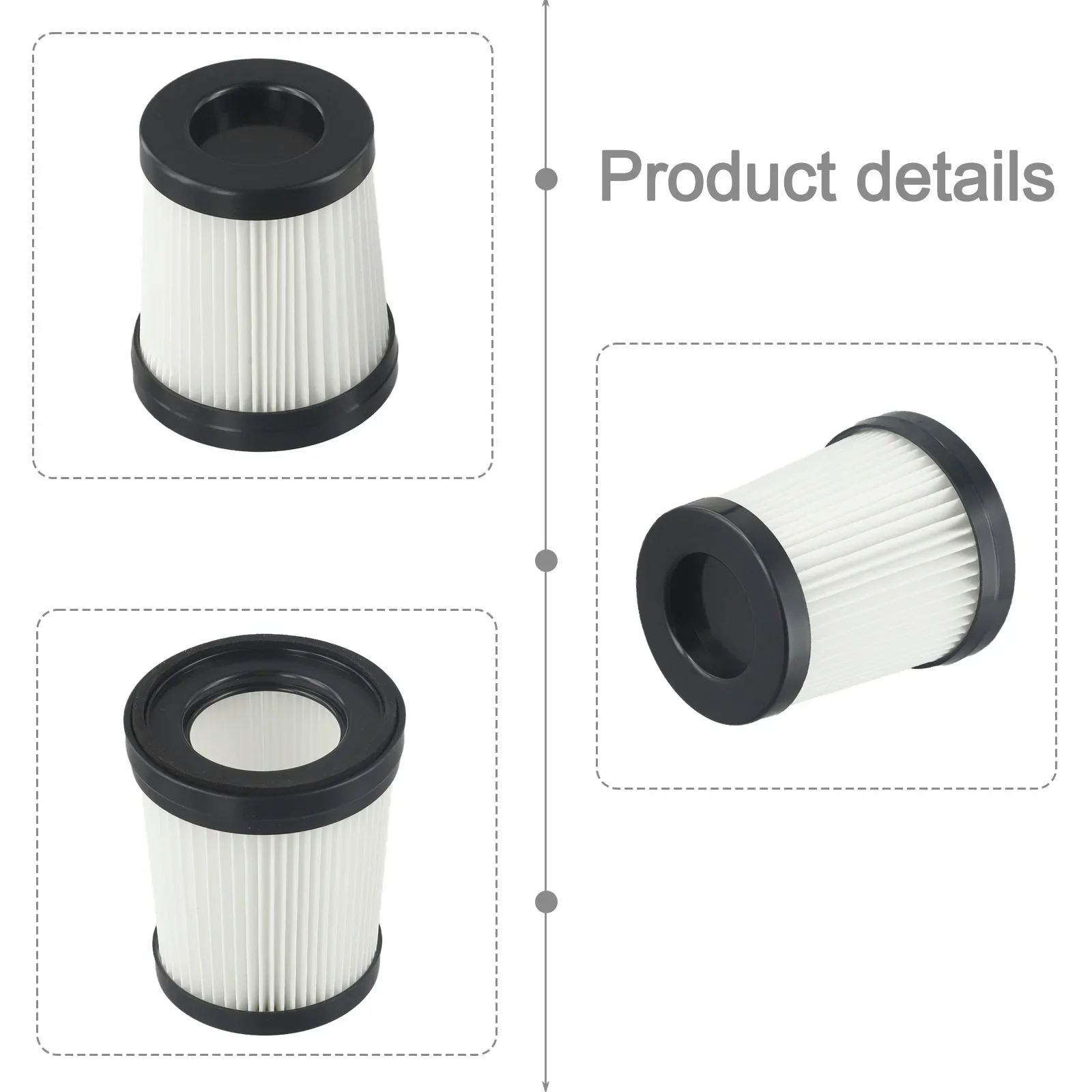 

Home Cleaning As Shown Kalado Vacuum Filter 5 Layer Dust Filter System Easy Installation Filter Hassle-Free Replacement