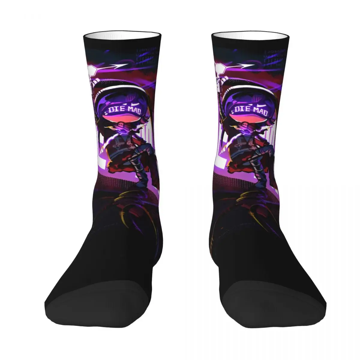 Murder Drones Socks Autumn Stockings Gothic Women Men High Quality Socks Custom Running Non Skid Socks