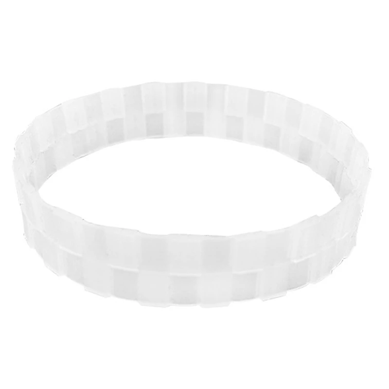 حلقة إطارات مكنسة Ecovacs ، مكنسة Mijia Robrock من Mijia ، جلد الإطارات المضاد للتآكل ، ملحقات ، 4: