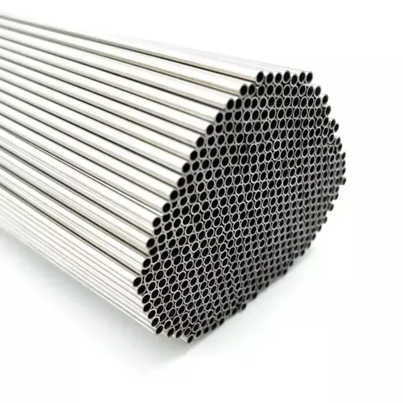 Aluminium Pipe 0.75mm Thickness 3-7.5mm OD Straight 300 500mm Long Round 6063 Aluminum Alloy  Thin-walled aluminum tube