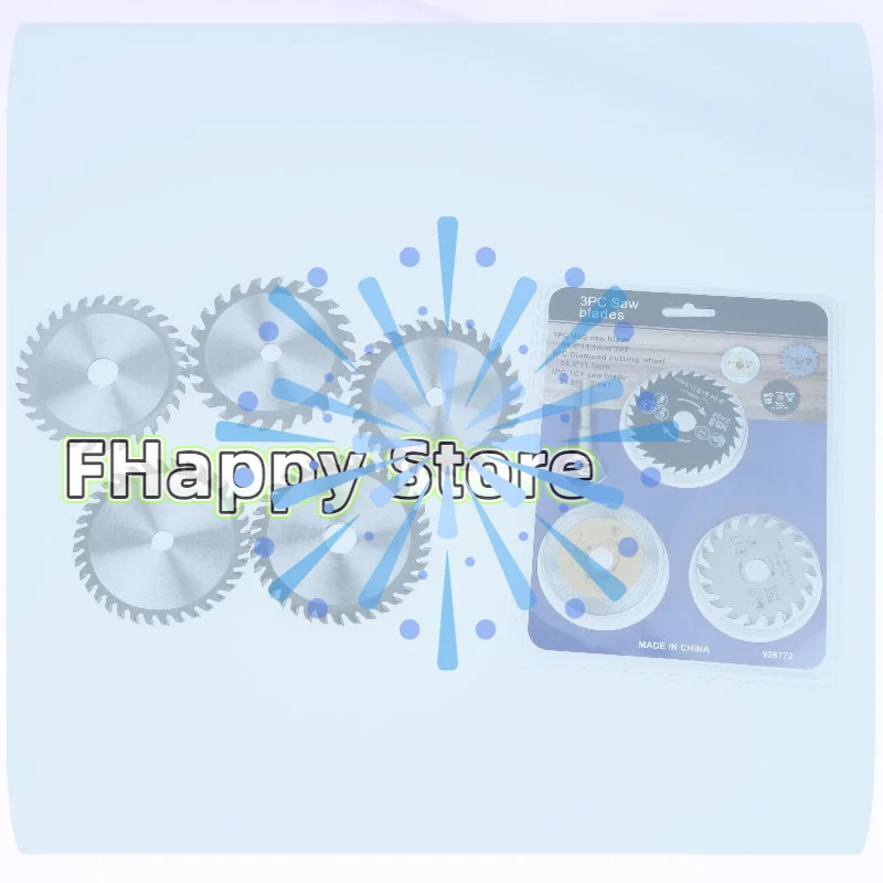 85mm TCT Carbide Saw Blade 24T 30T 36T Circular Saw Blade Bore 10mm 15mm Wood Cutting Disc For Multi-function Power Tool