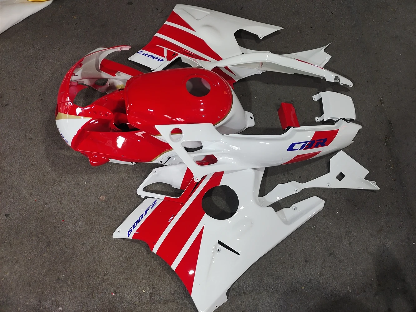 Motorcycle Fairing Kit ABS Plastic Body Fairings Bodywork BodyKit For CBR600F F2 1991 1992 1993 1994