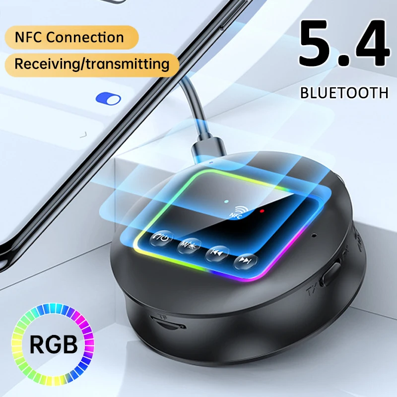 سيارة بلوتوث 5.4 استقبال الارسال سماعة لاسلكية تعمل بالبلوتوث سيارة محول مشغل MP3 يدوي دعوة المزدوج USB PD شاحن سريع LED