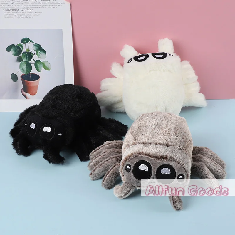 Adorable Lucas Spider Plush Toy Halloween Companion Stuffed Anima For Kids Perfect Gift For Spider Lovers Soft And Huggable