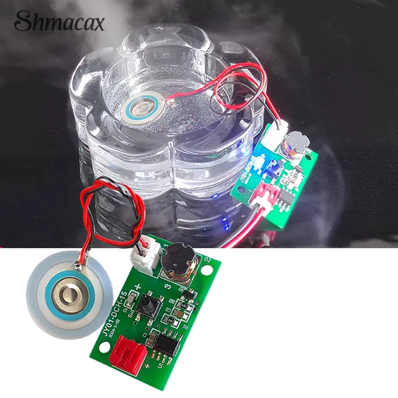 1 Set DC 5V Ultrasonic Spray Humidifier Atomizer Drive Module Student Experimental Battery Box Atomizing Humidifier