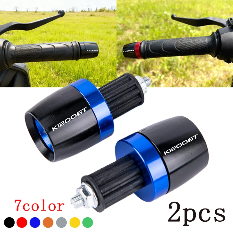 

Для BMW K1200 K 1200 GT K1200GT 1200GT 2010-2022 аксессуары для мотоцикла 7/8 "22 мм ручки для руля, заглушки на руль