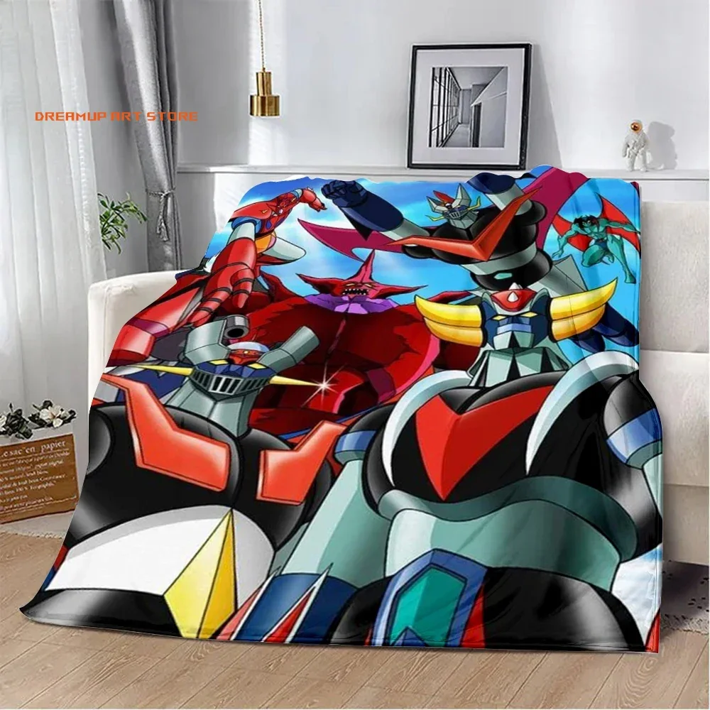 2026 UFO ROBO GRENDIZER GOLDORAK Printed Blanket Picnic Blankets Warm Blanket Soft And Comfortable Blanket Home Travel Birthday