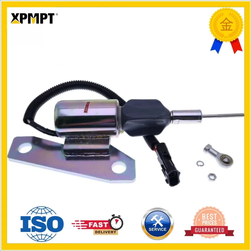 BTG18226 Solenoid 24V for 6BT 5.9L Engine 5267132  3991625  SA-5031-24  SA-4959-24  967020