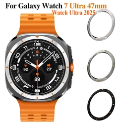 PC Cover Bezel Ring Case For Samsung Galaxy Watch 7 Ultra/Ultra 2025 SmartWatch Protector Case PC Frame Shell Bumper Accessories