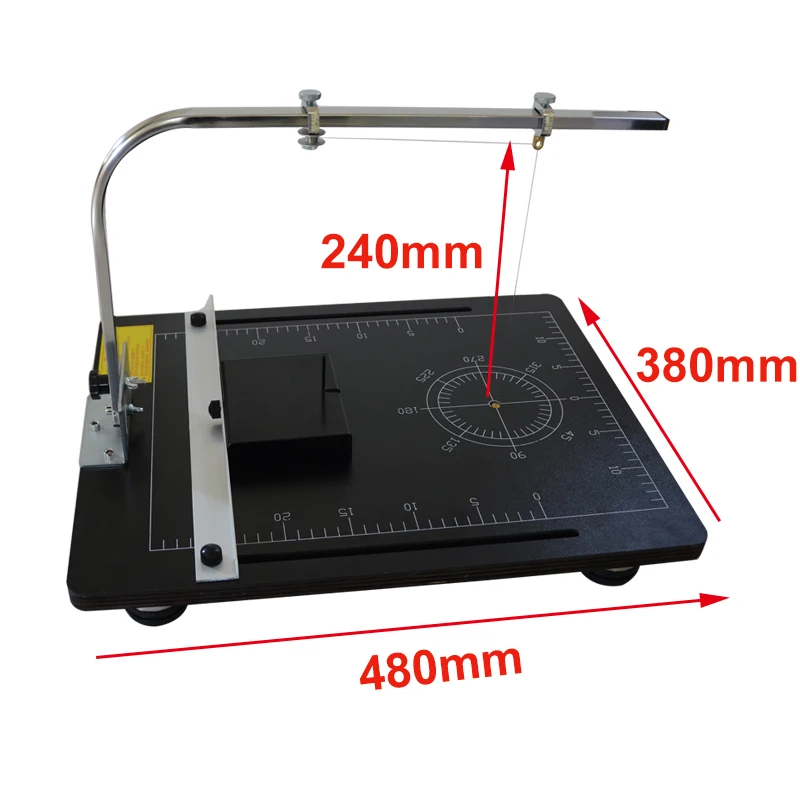 Professional Table Foam Cutter Electric Hot Wire Polystyrene Styrofoam Cutting Machine Sponge Foam Cutting Tools