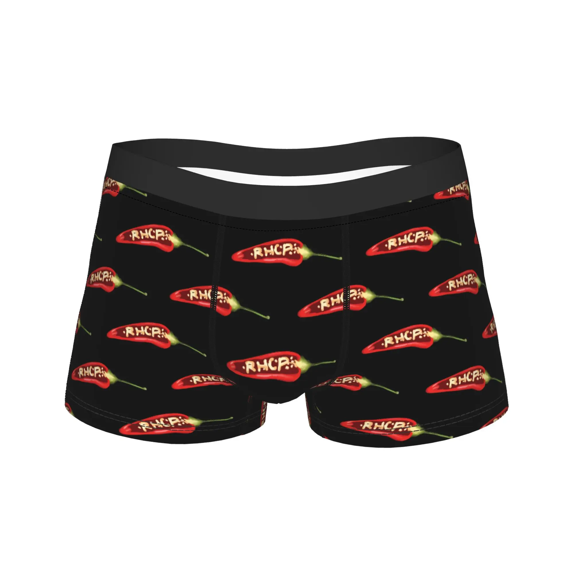 

Нижнее белье Red Hot Chili Pepper, мужские трусы с принтом рок-группы, сексуальные мягкие трусы-боксеры, трусы-боксеры больших размеров 2XL