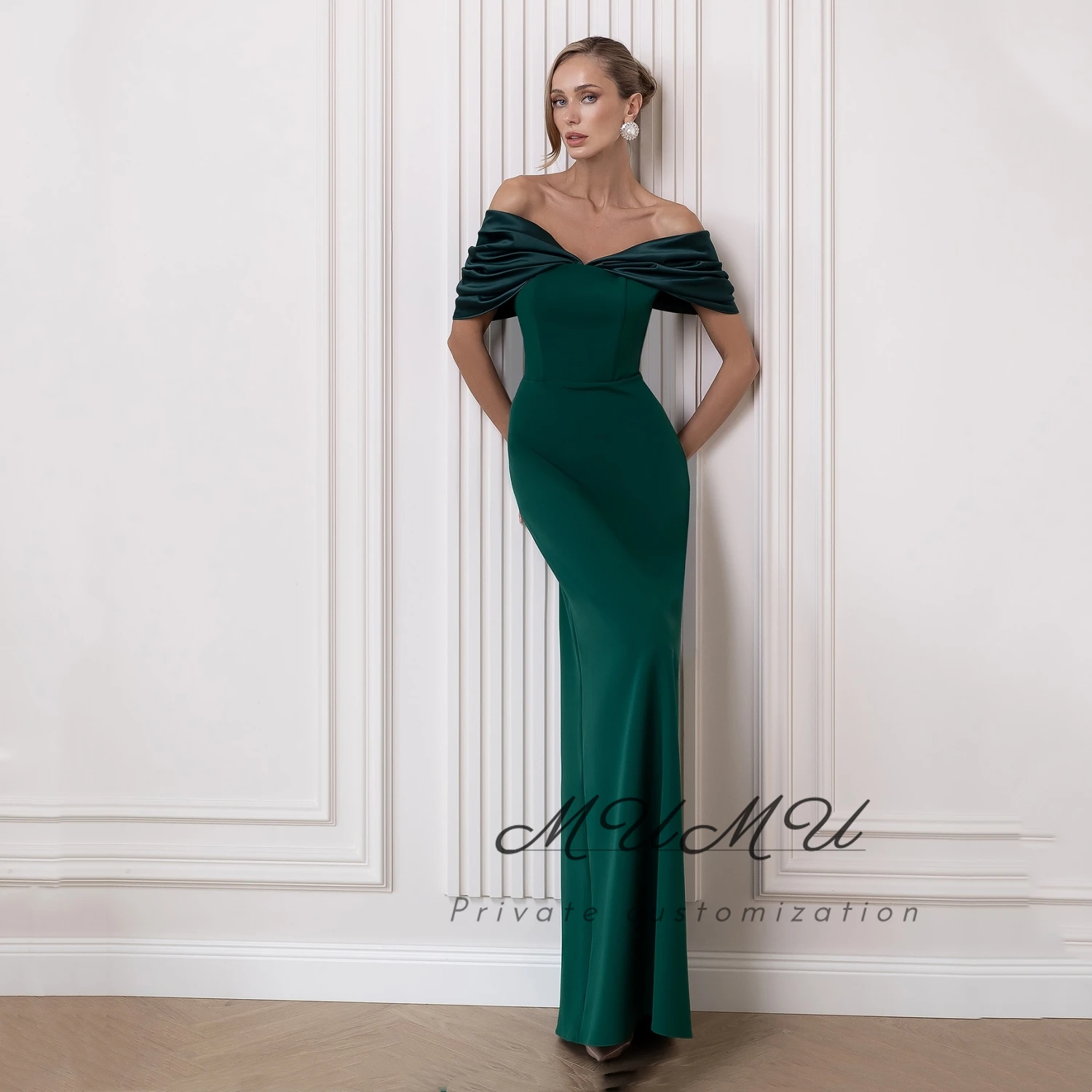 

MuMu Customized Evening Dress Woman Elegant Party Dresses for Wedding Guest Dress Платье Вечернее Elegant Long Dress Prom Dress