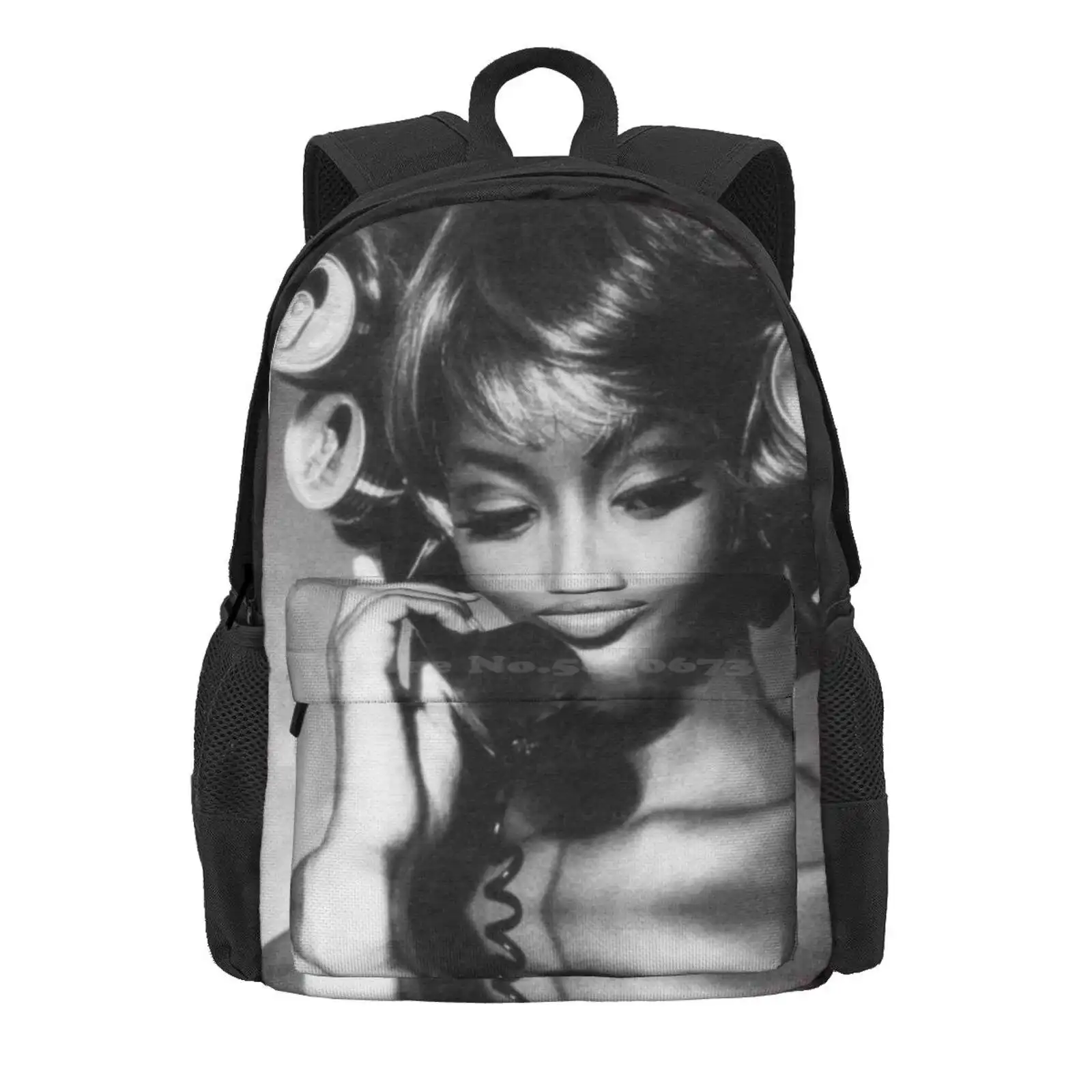 Naomi Campbell : On The Phone Hot Sale Schoolbag Backpack Fashion Bags Naomi C Pretty Naomi C Fashion Naomi Campbell Runway