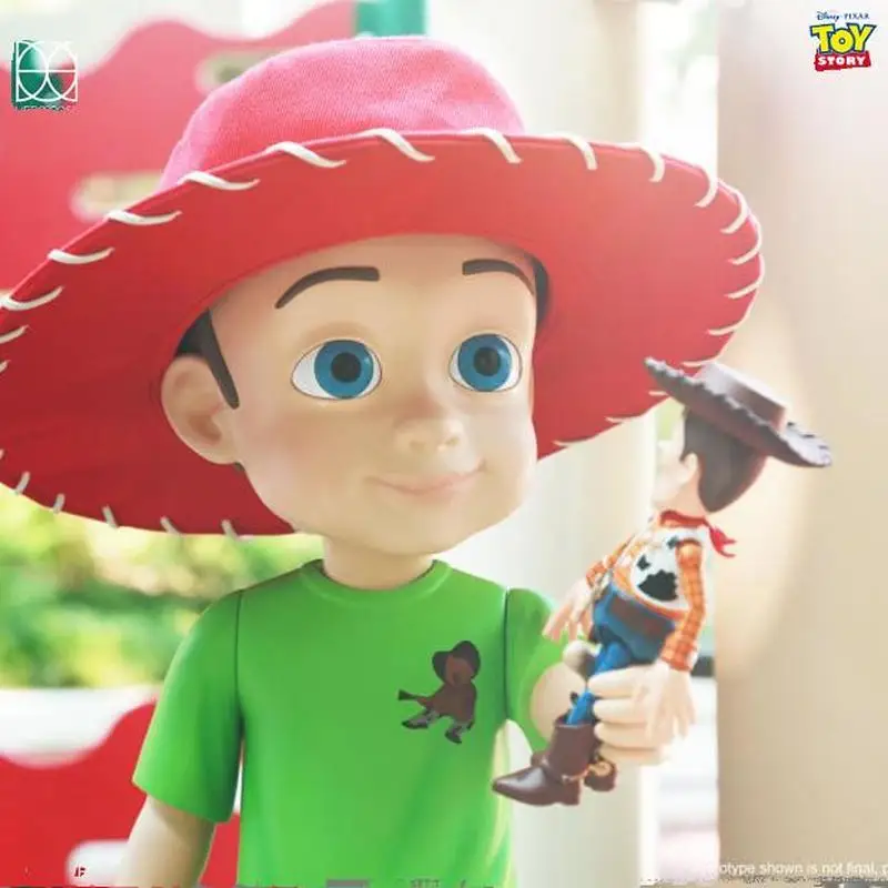 Herocross Toy Story 60cm Andy Hand-Made Home Decoration Disney Animation Around Out-Of-Print Decoration Model