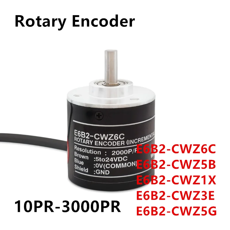 

Rotary Encoder E6B2-CWZ6C 10 50 60 100 200 300 400 500 600 800 1000 1024PR 1200PR 5-24VDC E6B2 CWZ6C CWZ1X CWZ5B CWZ5G