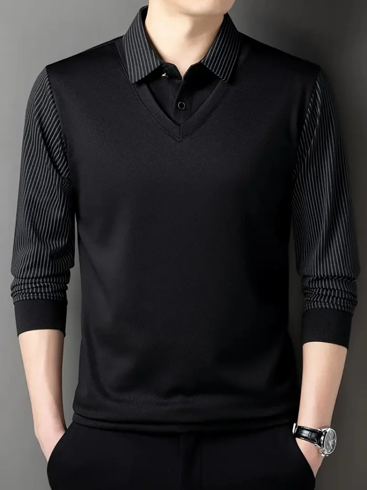 

Fashionable Business Casual Tennis Training Two-Piece Polo Shirt Quality Fabric Design for Versatile Wear