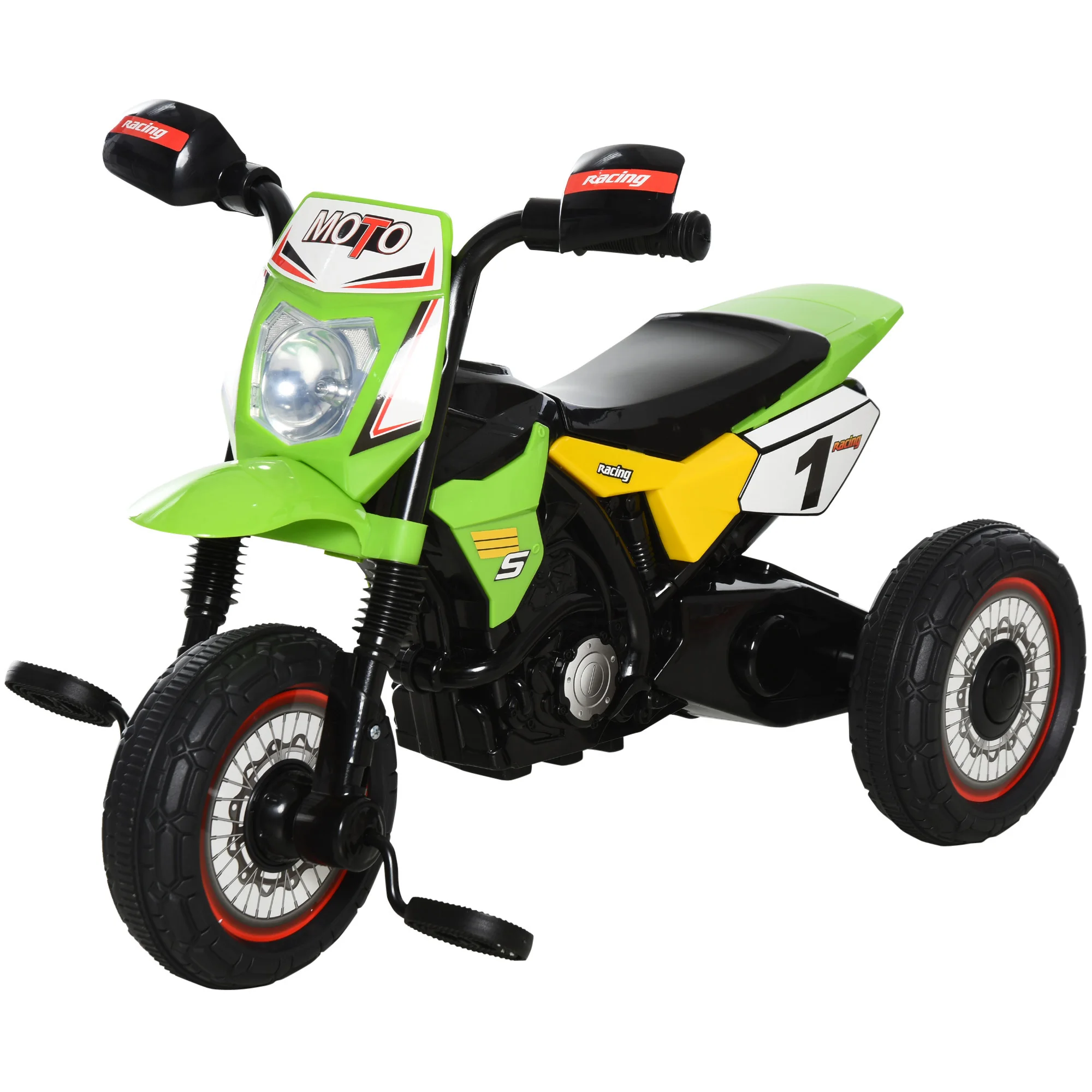 HOMCOM Moto Correpasillos para Niños de 18-36 Meses 71x40x51 cm