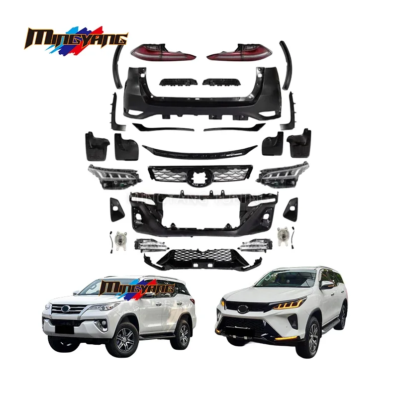 High quality upgrade kits bodykit for Toyota Fortuner SW4 2016 up to Legender Thailand body kit