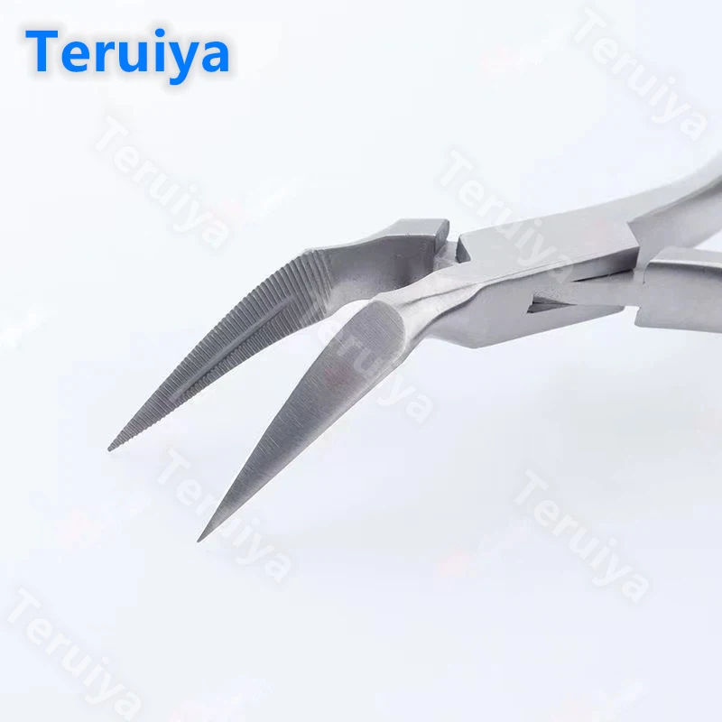 Dental Root Forceps Universal Extraction Pliers - Straight Tip Minimally Invasive for Primary Teeth & Root Fragments
