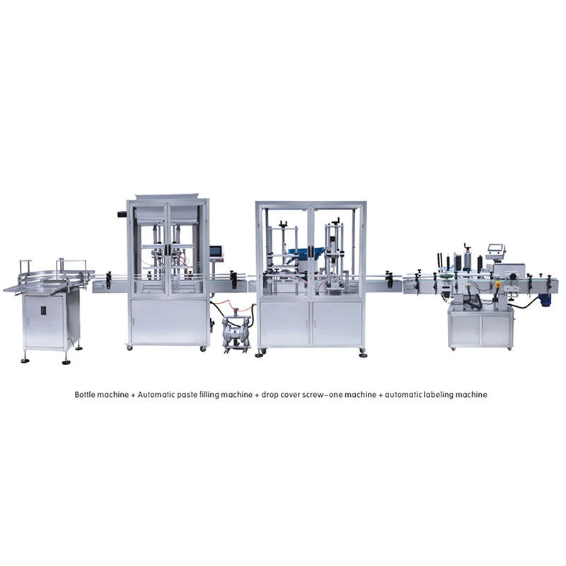 5-5000ML 4 Head Liquid Filling Machine Mineral Water Plastic Glass Bottle Filling Machine for Edible Oil Chemical Non-Carbonated