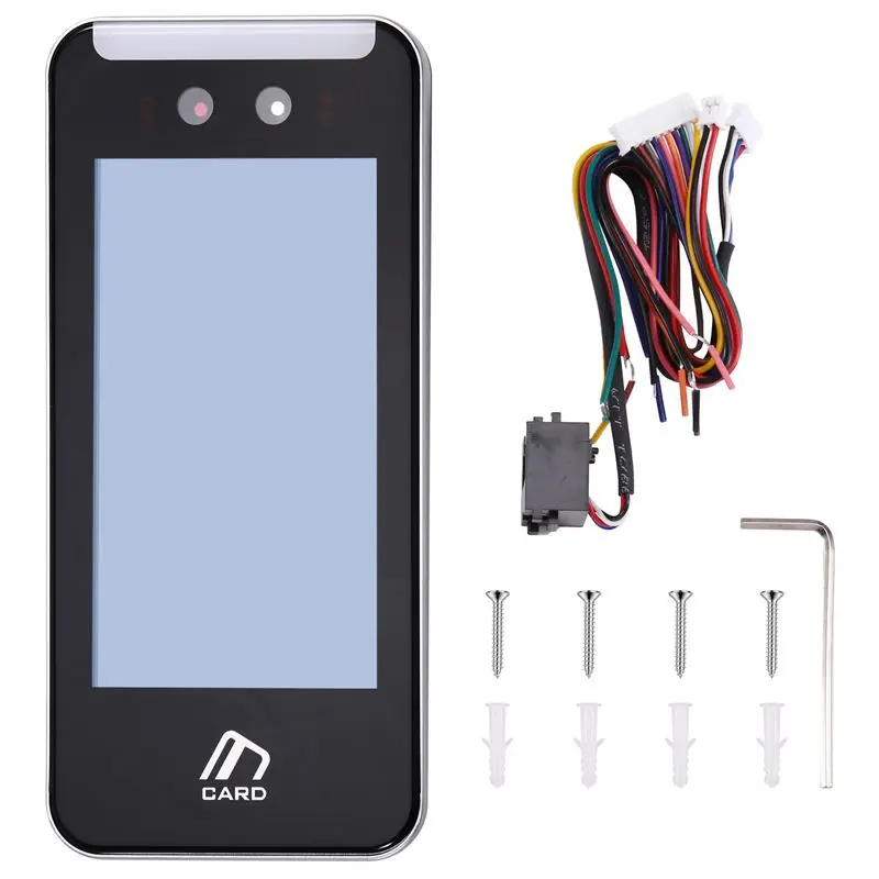 ABZZ-5 Inch Touch Screen TCP IP WIFI Face Recognition Access Control Face Time Attendance Machine Server